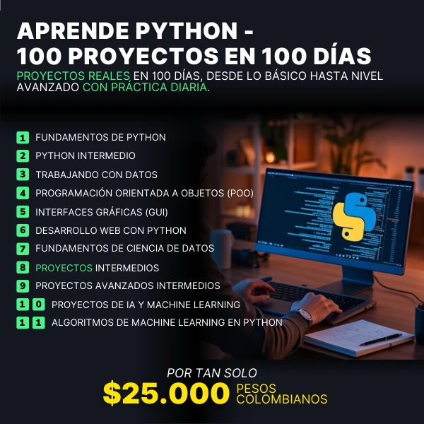 03. Python - Dominio de 100 Proyectos en 100 Días