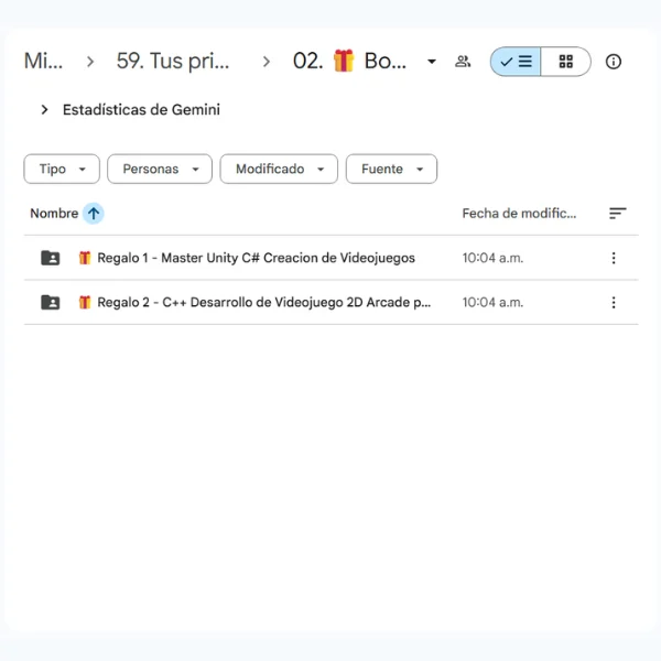 02. Tus primeros 10 videojuegos con Unity