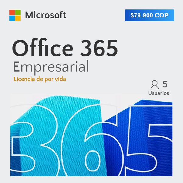Licencia Original - Microsoft Office 365 Empresarial