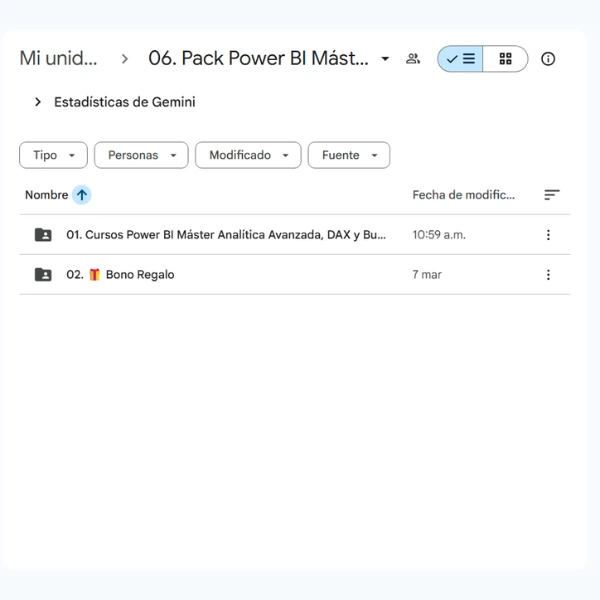 03. Pack Power BI Máster: Analítica Avanzada, DAX y Business Intelligence Estratégica